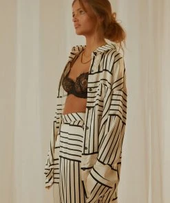 4th & Reckless Norma Shirt - Black And White 9 4th & Reckless Norma Shirt - Black And White