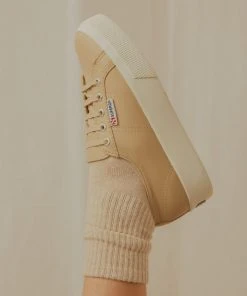 Superga 2730 Nappa Sneaker - Beige Favorio New & Most Loved 8 Superga 2730 Nappa Sneaker - Beige Favorio New & Most Loved