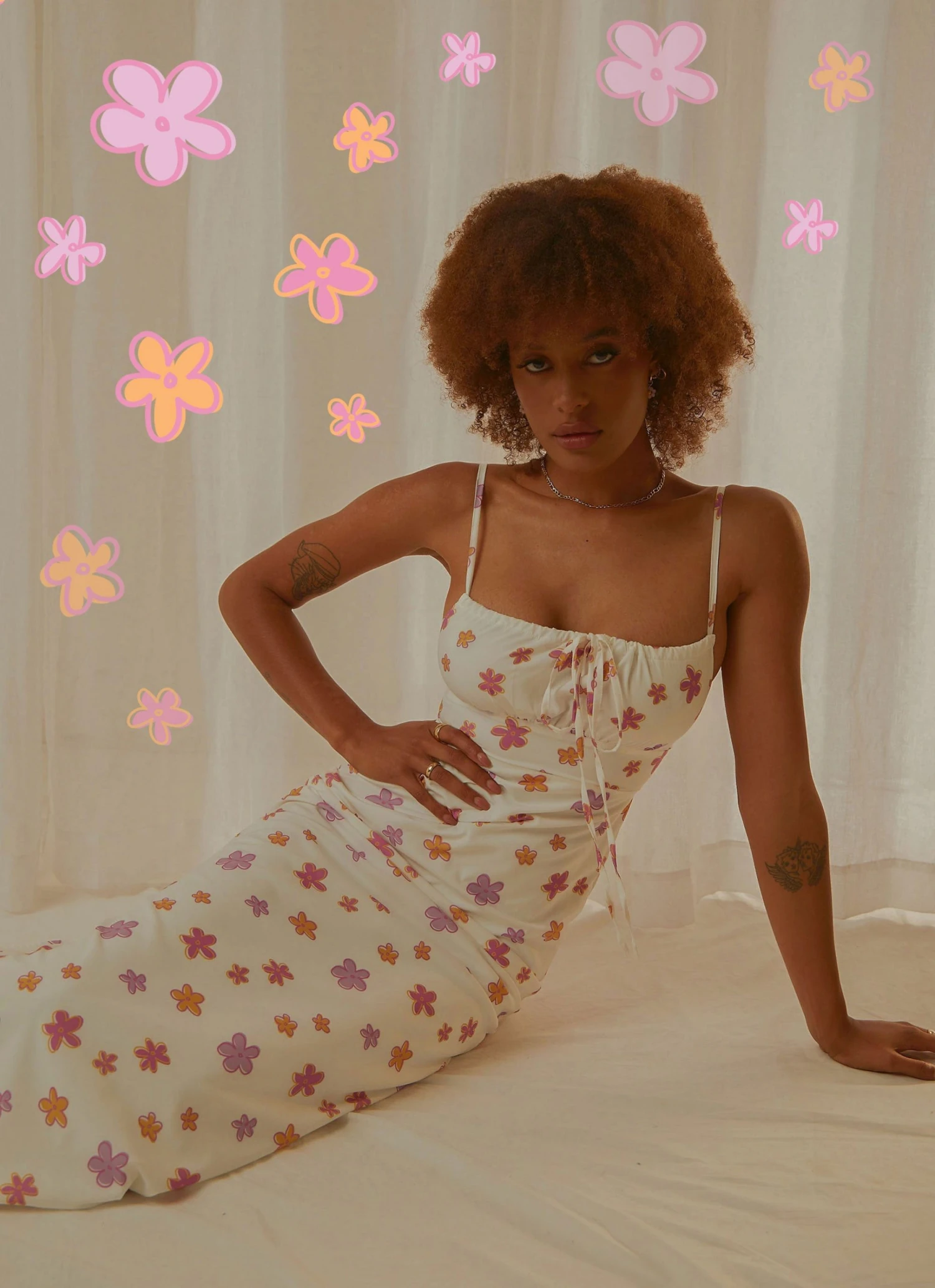 Peppermayo Exclusive Boat Rides Maxi Dress - Pink Wild Poppies New & Most Loved 1 Peppermayo Exclusive Boat Rides Maxi Dress - Pink Wild Poppies New & Most Loved