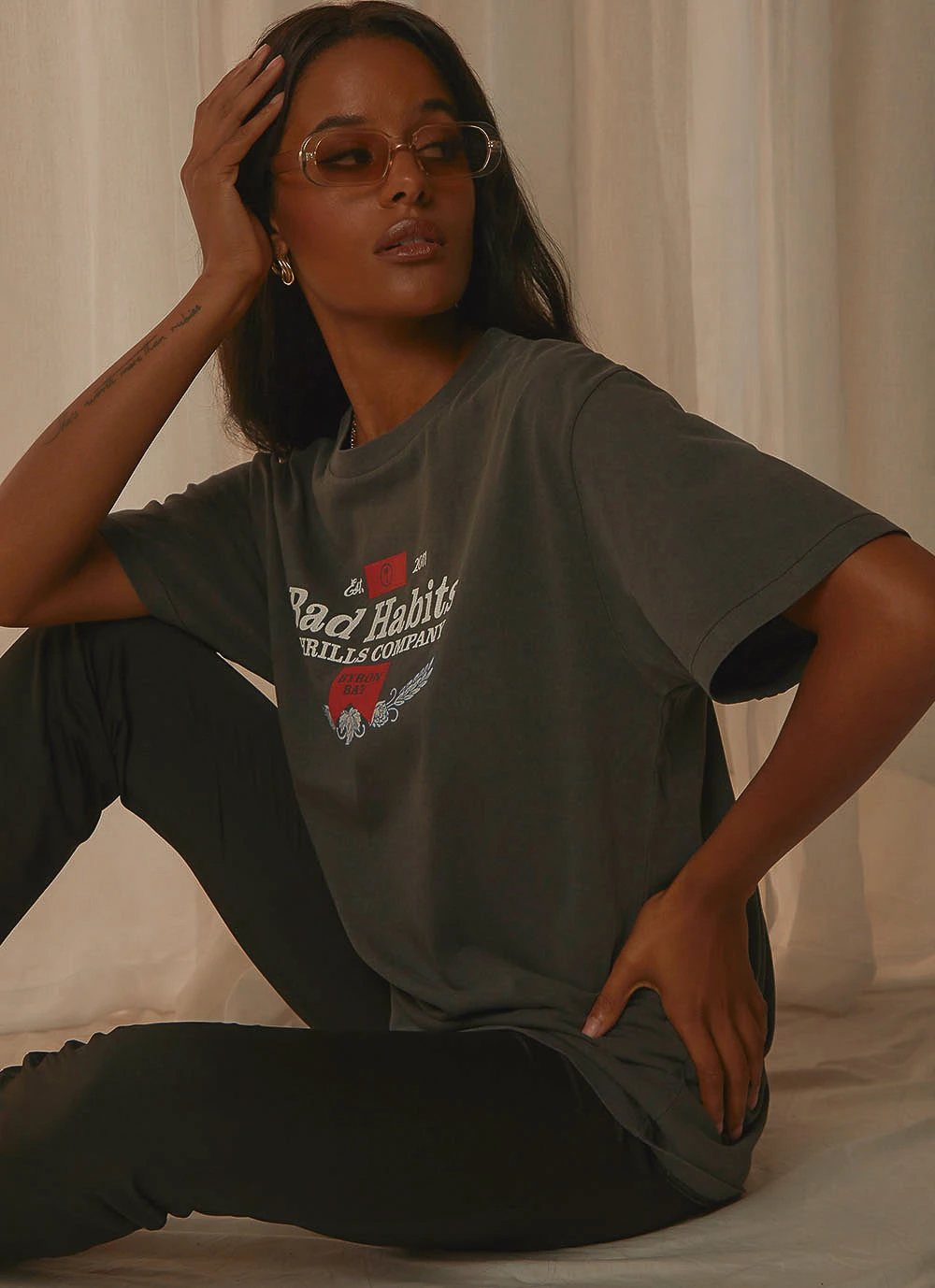 Thrills New & Most Loved Bad Habits Merch Tee - Merch Black 4 Thrills New & Most Loved Bad Habits Merch Tee - Merch Black