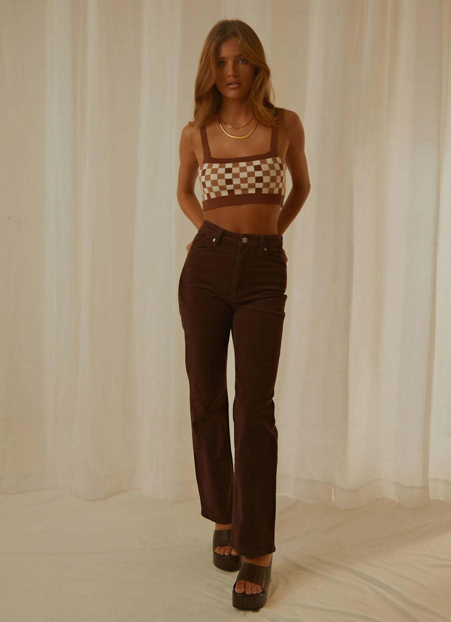 Rolla's Original Straight - Brown Cord New & Most Loved 1 Rolla's Original Straight - Brown Cord New & Most Loved