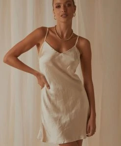 Peppermayo New & Most Loved Postcards From Midnight Dress - Champagne 7 Peppermayo New & Most Loved Postcards From Midnight Dress - Champagne