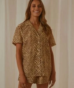 Charlie Holiday Indie Shirt - Zebra 7 Charlie Holiday Indie Shirt - Zebra