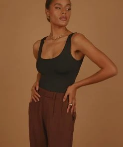 Peppermayo Exclusive New & Most Loved Style Essential Tank - Black