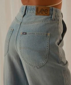 Lee New & Most Loved High Baggy Jean - Dream World Blue