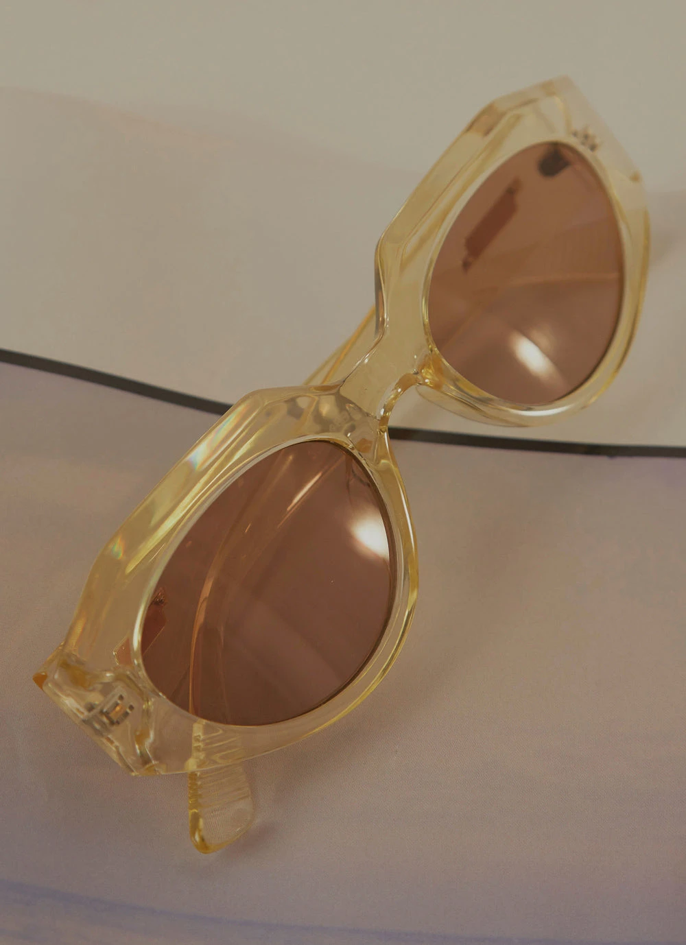 Peppermayo Used To Be Sunglasses - Clear 3 Peppermayo Used To Be Sunglasses - Clear