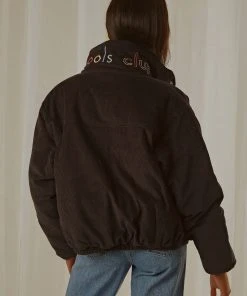 Cools Club Puff Club Jacket - Black Corduroy