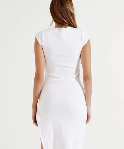 Lioness Fashion New & Most Loved Don't Blame Me Midi Dress - White