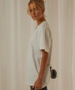 Afends Premium Organic Unisex Rettro Fit Tee - White 7 Afends Premium Organic Unisex Rettro Fit Tee - White