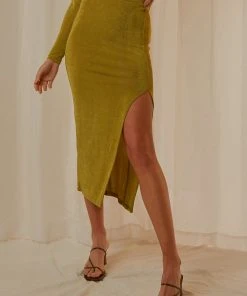 Peppermayo New & Most Loved Heart Of Glass Midi Skirt - Green 7 Peppermayo New & Most Loved Heart Of Glass Midi Skirt - Green