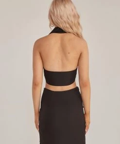 Riley Hubatka X Peppermayo Sound Check Vest Top - Noir 11 Riley Hubatka X Peppermayo Sound Check Vest Top - Noir