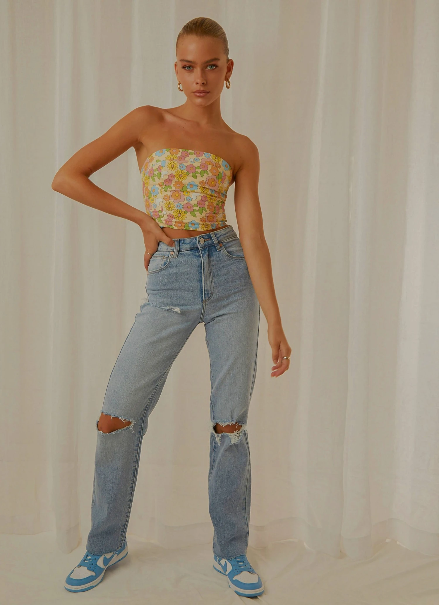 Peppermayo Exclusive Endless Lover Bustier Crop - Blossom 5 Peppermayo Exclusive Endless Lover Bustier Crop - Blossom