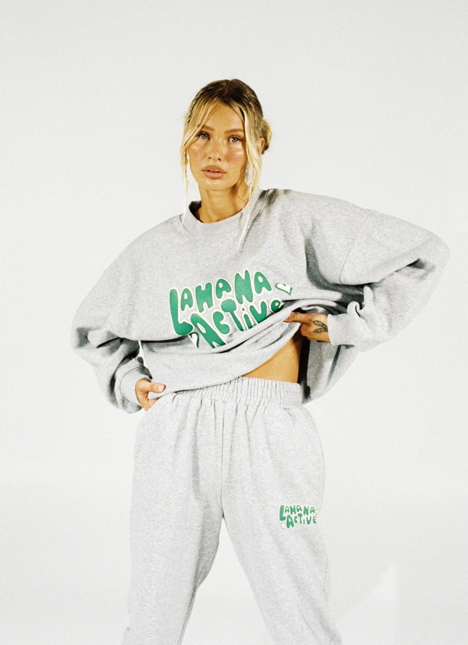 LaHana Swim New & Most Loved Bronx Crewneck - Grey 2 LaHana Swim New & Most Loved Bronx Crewneck - Grey