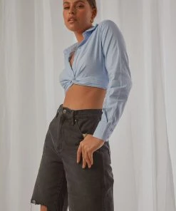 Peppermayo Daria Crop Top - Blue 7 Peppermayo Daria Crop Top - Blue