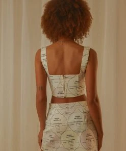 Peppermayo Exclusive New & Most Loved Big Dreams Bustier Top - Pastel Mixtape