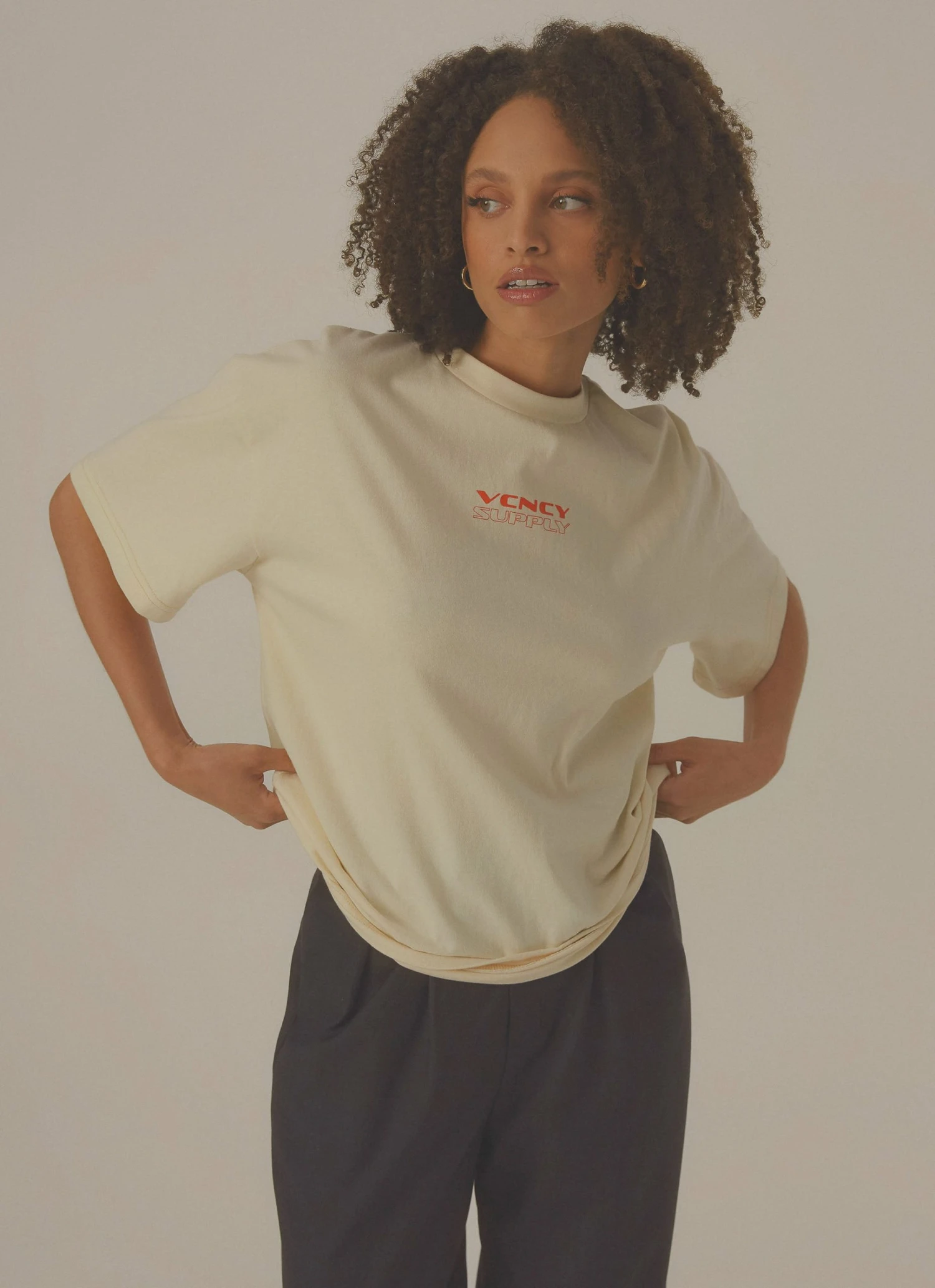 Vacancy Supply Diversion Tee - Off White 4 Vacancy Supply Diversion Tee - Off White