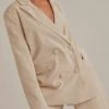 4th & Reckless New & Most Loved Anderson Blazer - Cream Cord