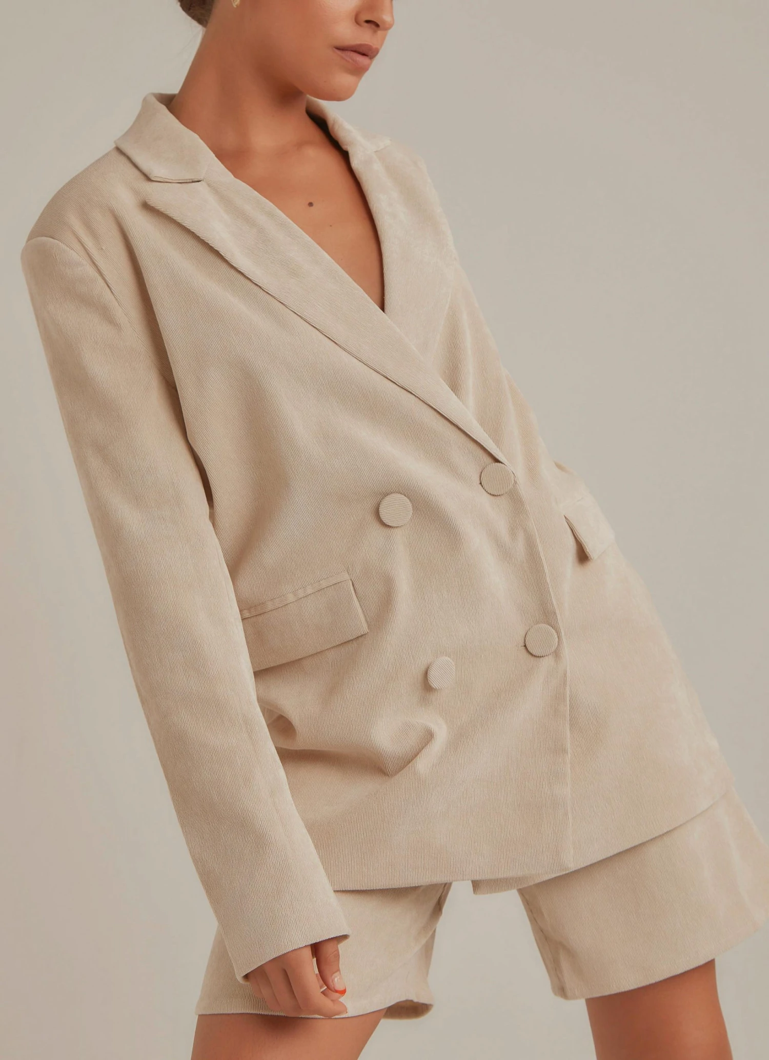 4th & Reckless New & Most Loved Anderson Blazer - Cream Cord 1 4th & Reckless New & Most Loved Anderson Blazer - Cream Cord