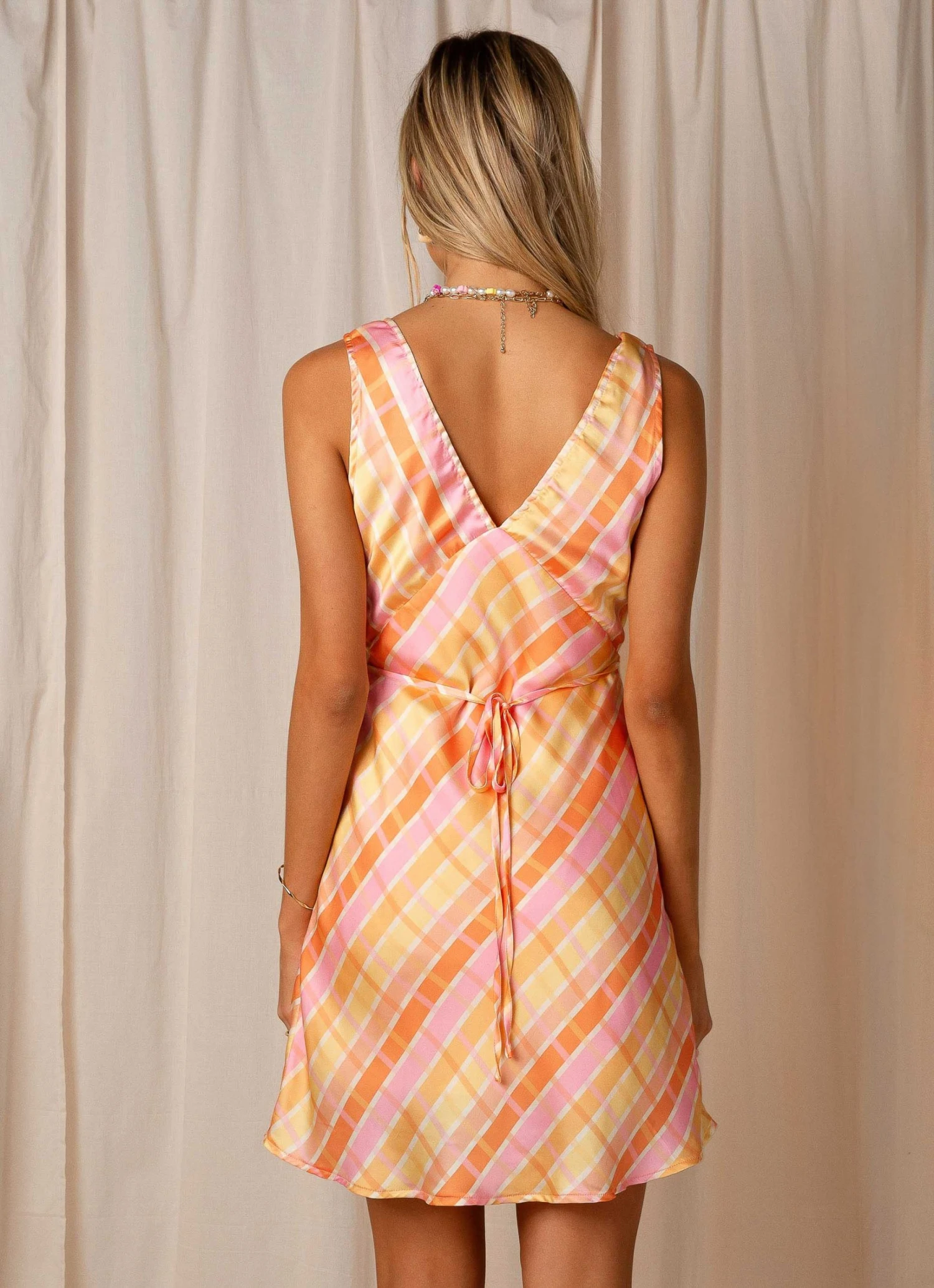 Peppermayo Exclusive New & Most Loved Audrey Vintage Slip Dress - Splice Check 10 Peppermayo Exclusive New & Most Loved Audrey Vintage Slip Dress - Splice Check