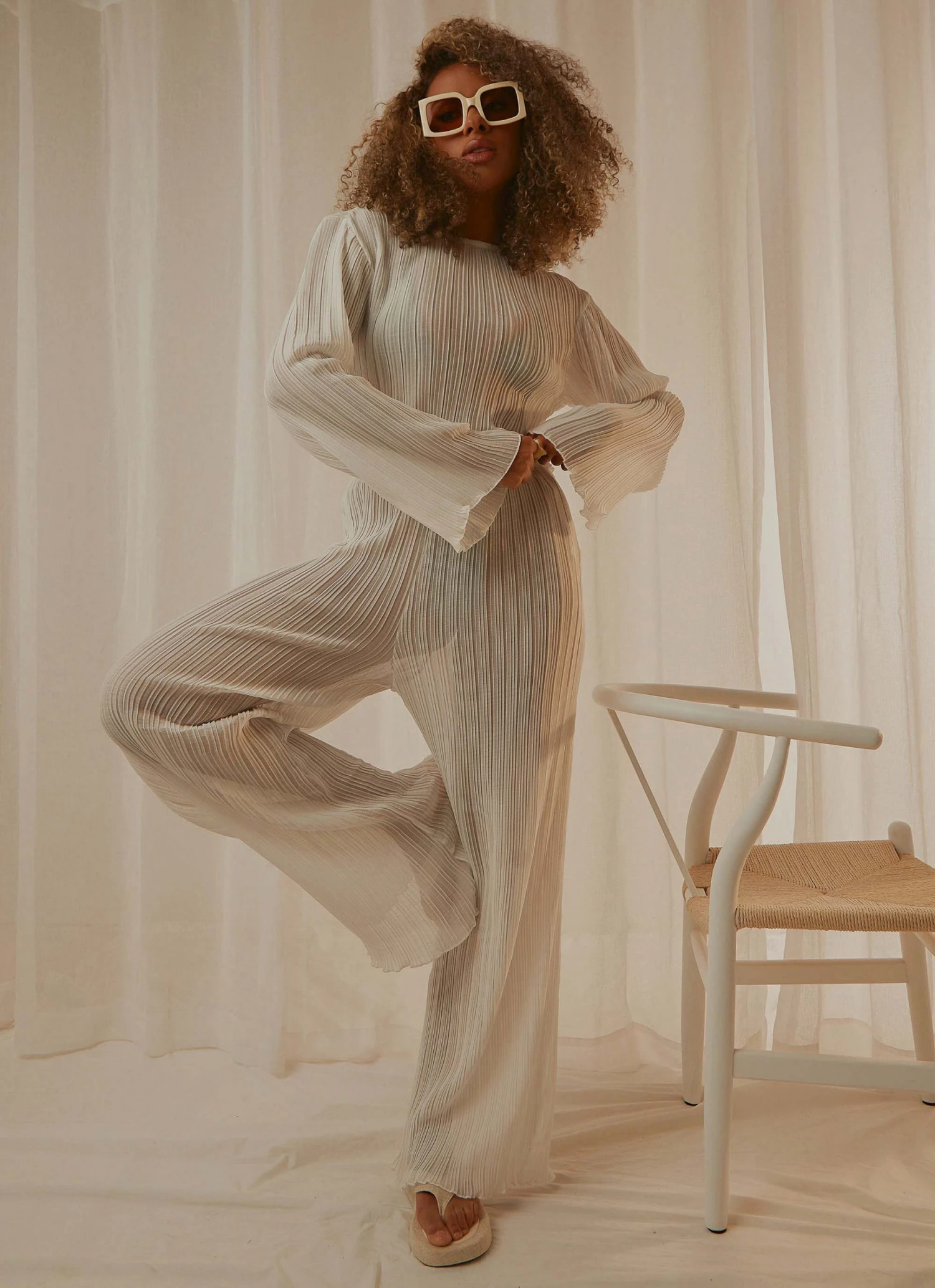 4th & Reckless Shina Trouser - White New & Most Loved 1 4th & Reckless Shina Trouser - White New & Most Loved