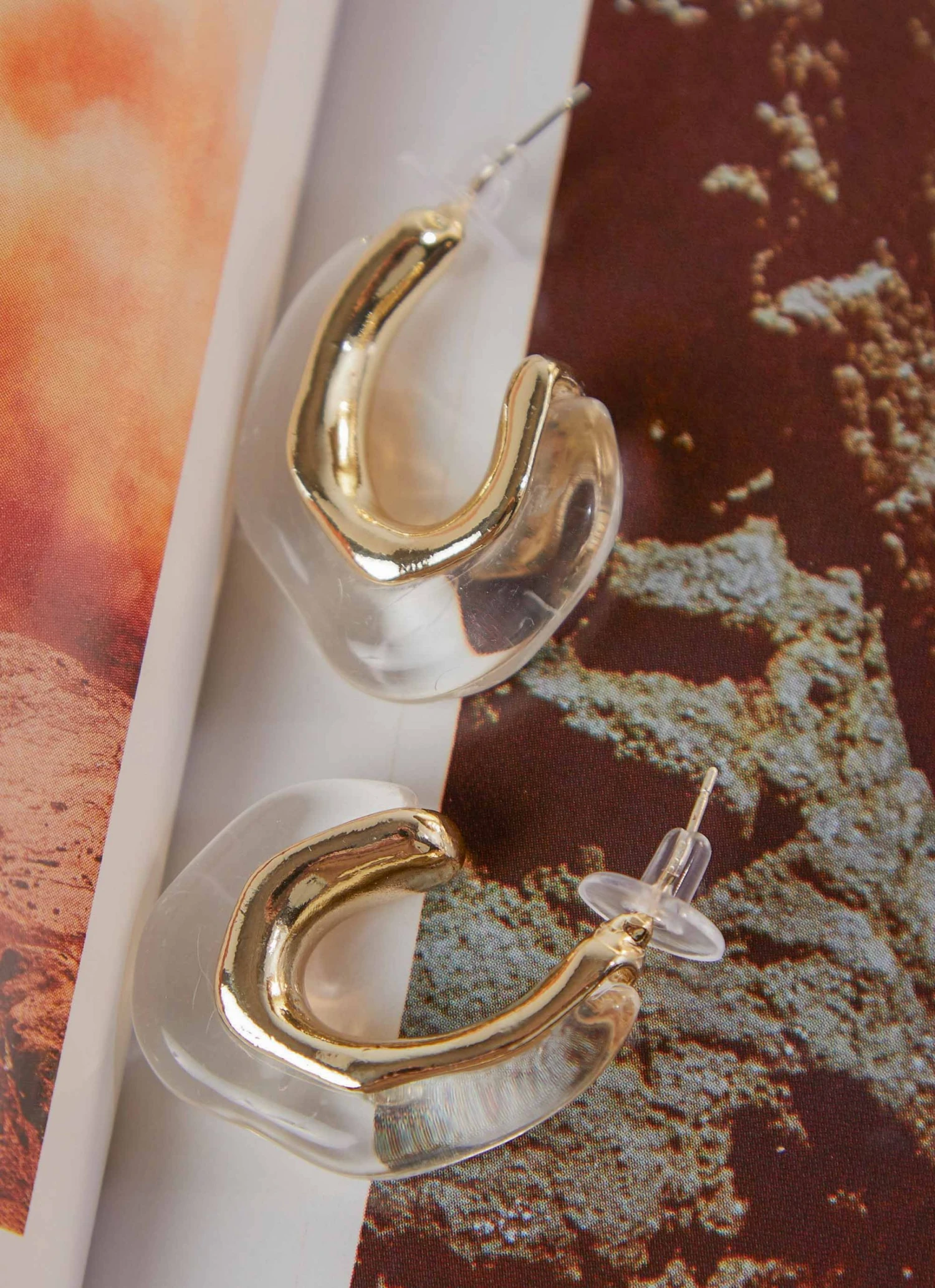 Peppermayo Moment In Time Earrings - White New & Most Loved 1 Peppermayo Moment In Time Earrings - White New & Most Loved