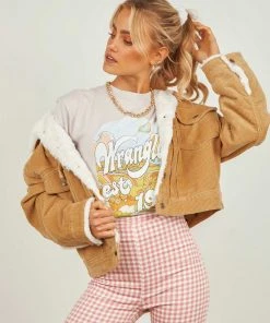 Levi's New Heritage Cord Jacket - Iced Coffe New & Most Loved