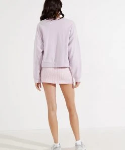 Levi's New & Most Loved Graphic Diana Crew - Lavender Frost