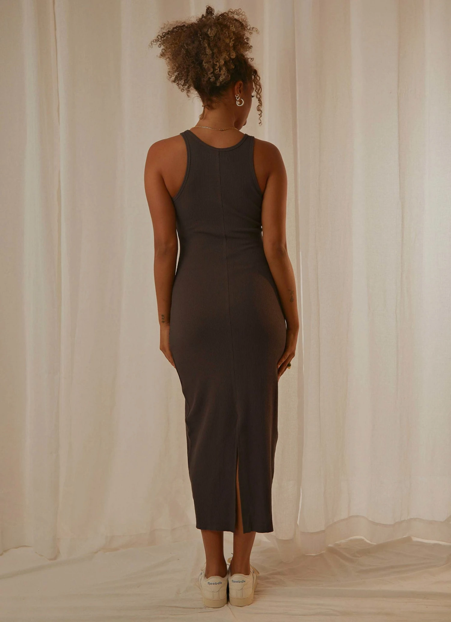 Nude Lucy Harley Waffle Dress - Coal New & Most Loved 5 Nude Lucy Harley Waffle Dress - Coal New & Most Loved