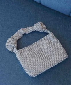 Peppermayo That's Hot! Glomesh Bag - Silver New & Most Loved