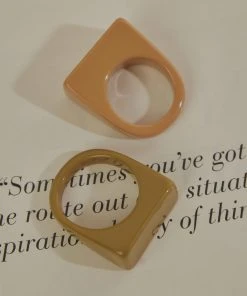 Peppermayo Come Home Ring - Olive