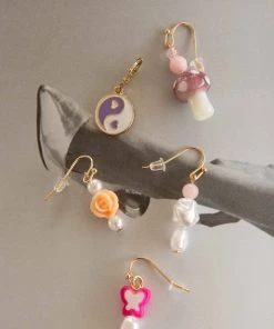 Peppermayo Neon Peach Earring Set - Multi New & Most Loved