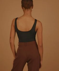 Peppermayo Exclusive New & Most Loved Style Essential Tank - Black