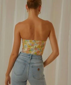 Peppermayo Exclusive Endless Lover Bustier Crop - Blossom 17 Peppermayo Exclusive Endless Lover Bustier Crop - Blossom