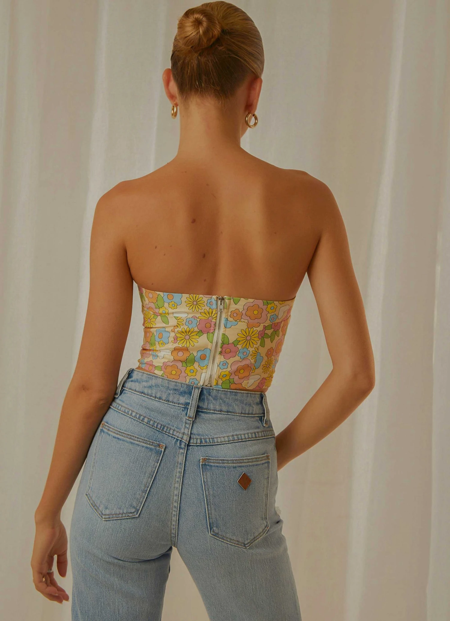 Peppermayo Exclusive Endless Lover Bustier Crop - Blossom 9 Peppermayo Exclusive Endless Lover Bustier Crop - Blossom