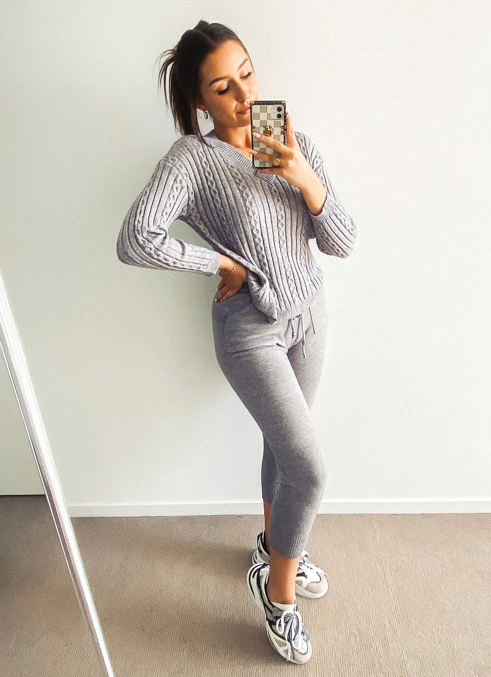 Peppermayo New Bottoms Find Me Knit Pants - Grey 3 Peppermayo New Bottoms Find Me Knit Pants - Grey