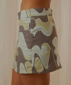 Peppermayo Exclusive Be Cool Baby Mini Skirt - Dusty Blue 10 Peppermayo Exclusive Be Cool Baby Mini Skirt - Dusty Blue