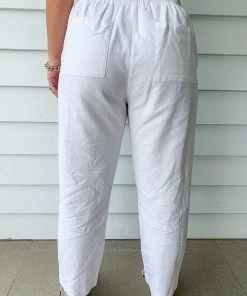 Nude Lucy Nude Classic Pant - White 9 Nude Lucy Nude Classic Pant - White