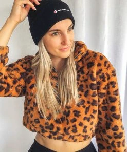 Peppermayo New & Most Loved Sundaze Crop Jumper - Leopard