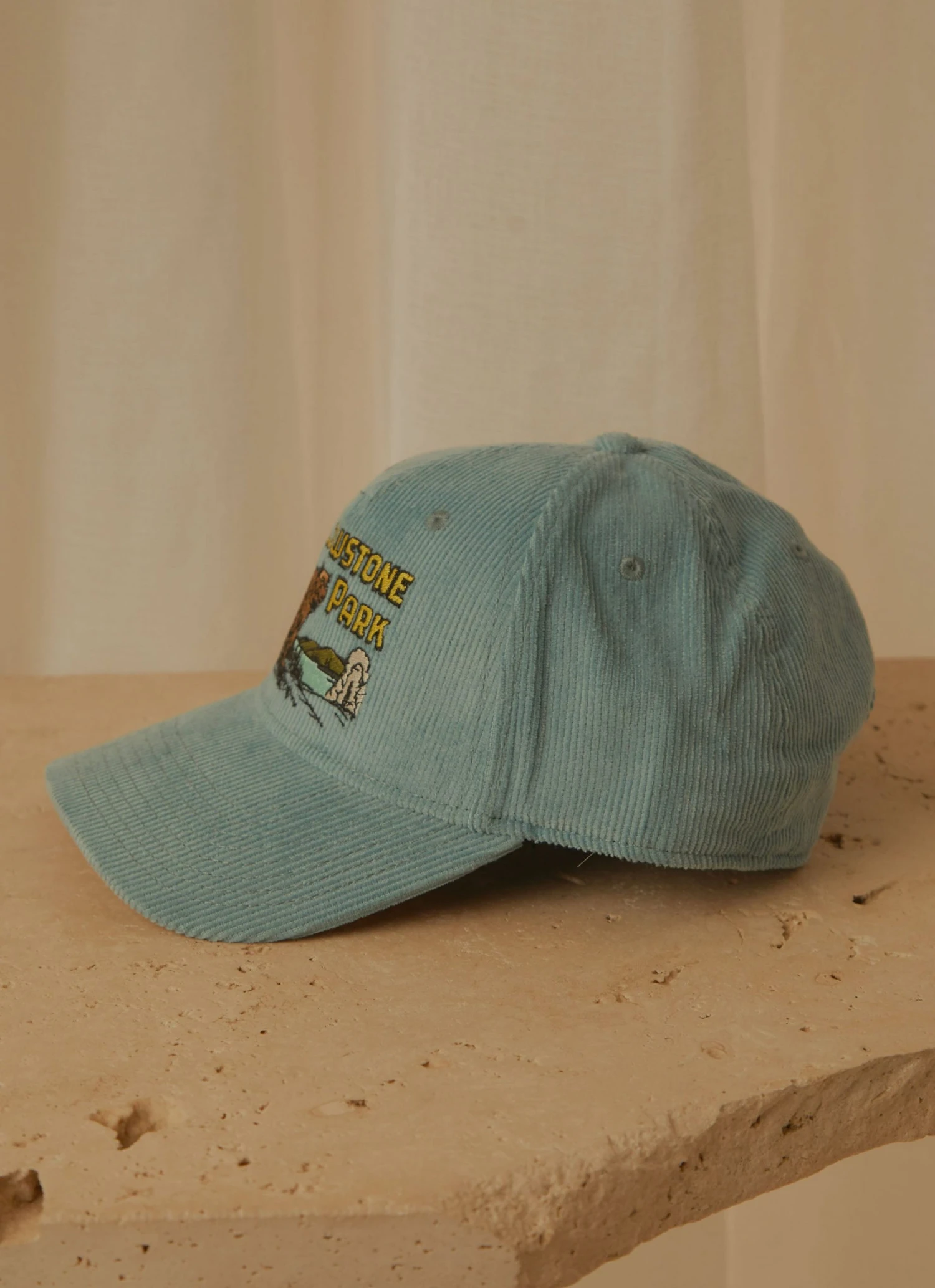 American Needle New & Most Loved Yellow Stone Cord Palmer Cap - Light Grey Blue 3 American Needle New & Most Loved Yellow Stone Cord Palmer Cap - Light Grey Blue