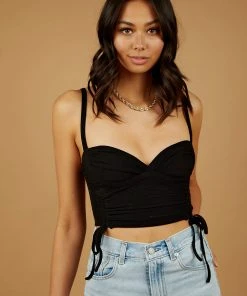 Peppermayo New & Most Loved Rest Of Us Crop - Black