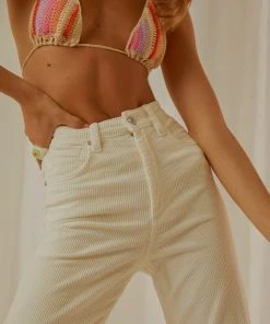Abrand A 94 High Slim Cord Jean - Marshmellow Cord New & Most Loved