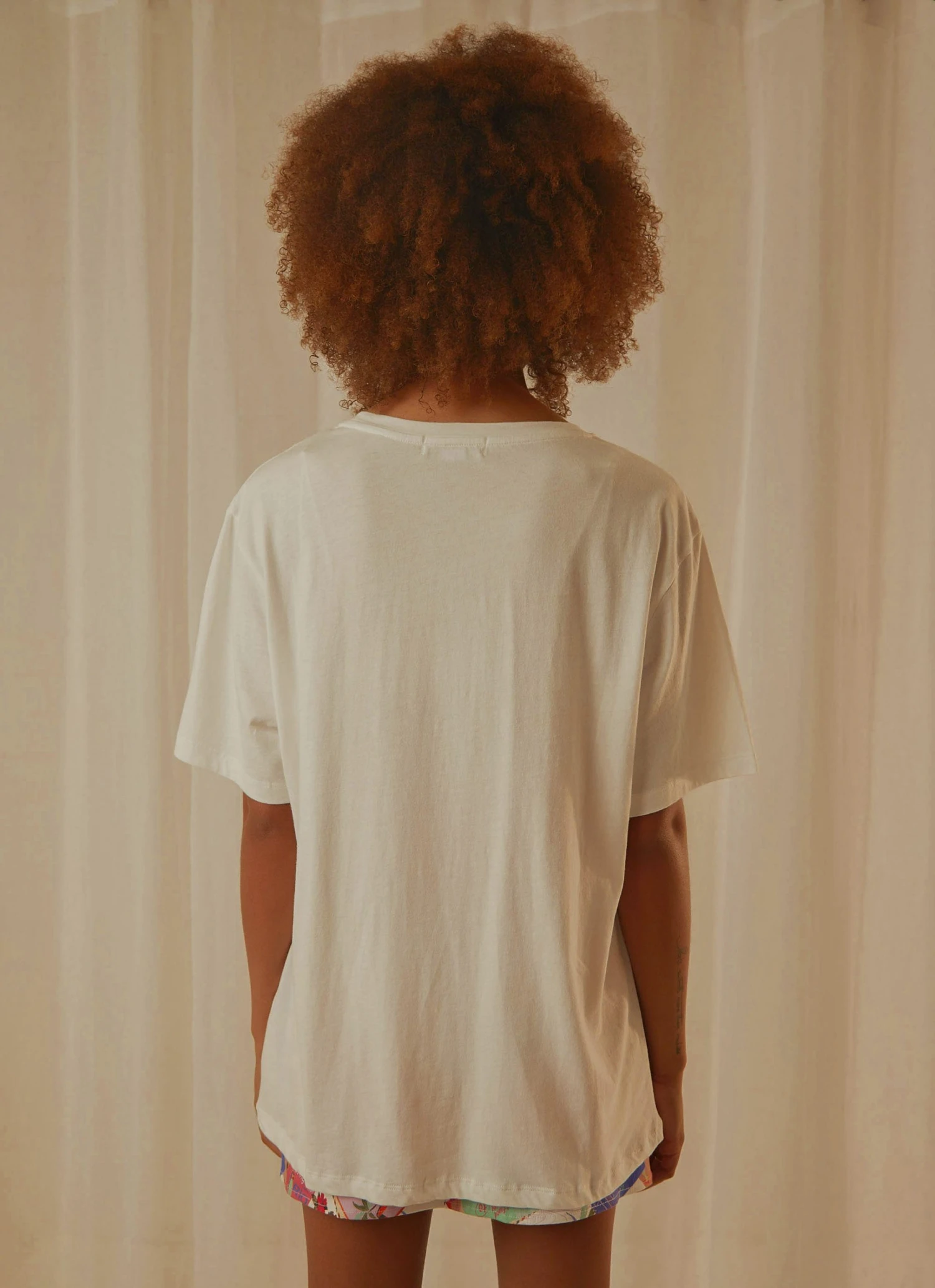 Charlie Holiday Good Vibes Club Boyfriend Tee - White 7 Charlie Holiday Good Vibes Club Boyfriend Tee - White