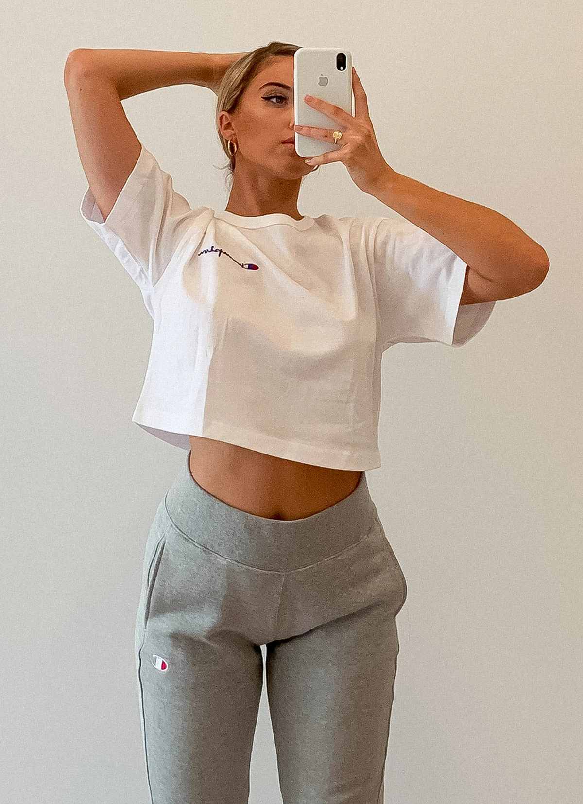 Champion Heritage Crop Tee - White New & Most Loved 2 Champion Heritage Crop Tee - White New & Most Loved