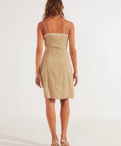 Peppermayo Girl At Midnight Dress - Latte