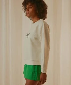 Rolla's Vintage Sport Sweater - White 8 Rolla's Vintage Sport Sweater - White