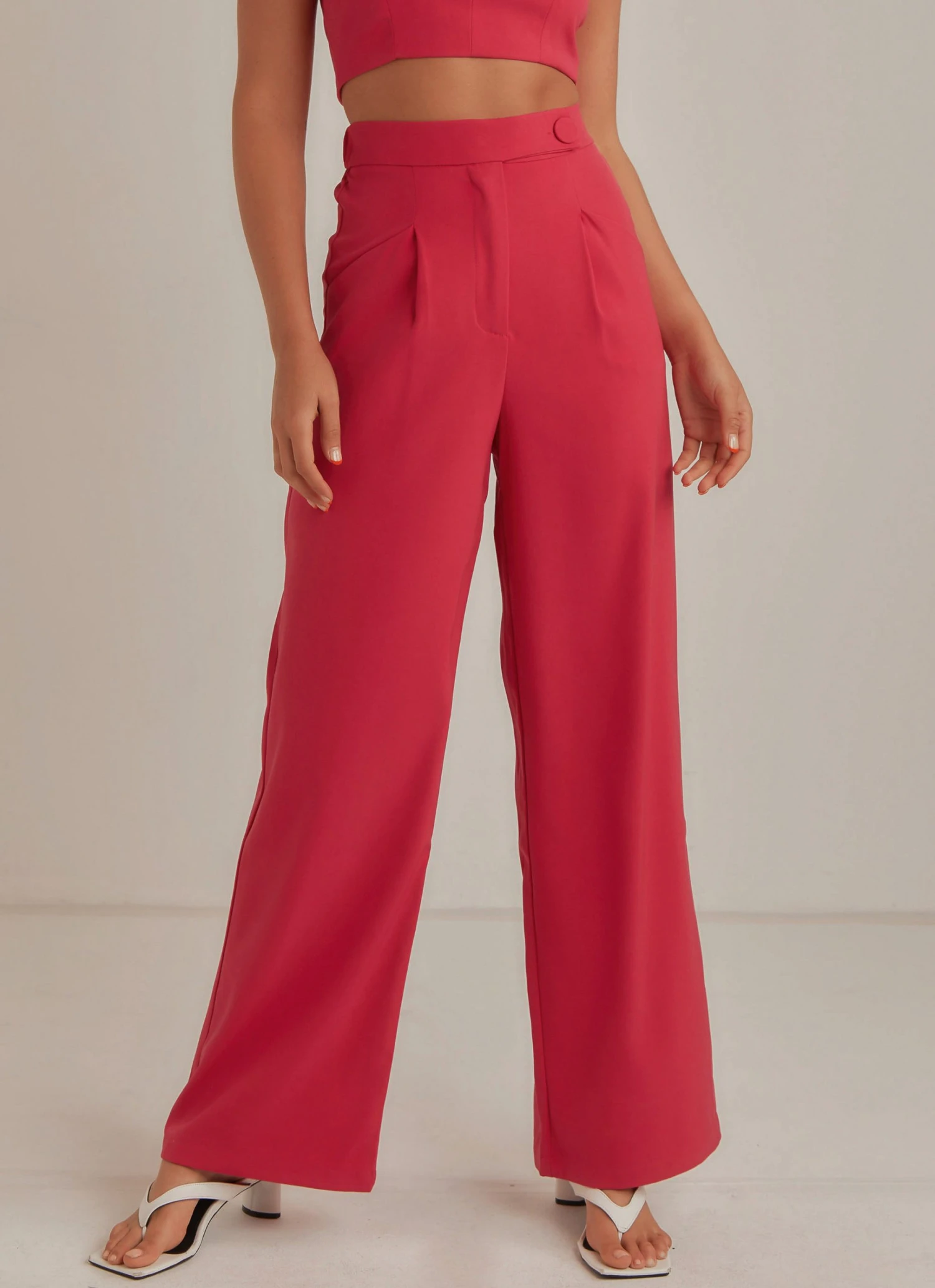4th & Reckless New & Most Loved Vivian Trouser - Hot Pink 2 4th & Reckless New & Most Loved Vivian Trouser - Hot Pink