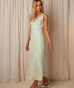 Peppermayo Exclusive Loren Maxi Dress - Sage New & Most Loved