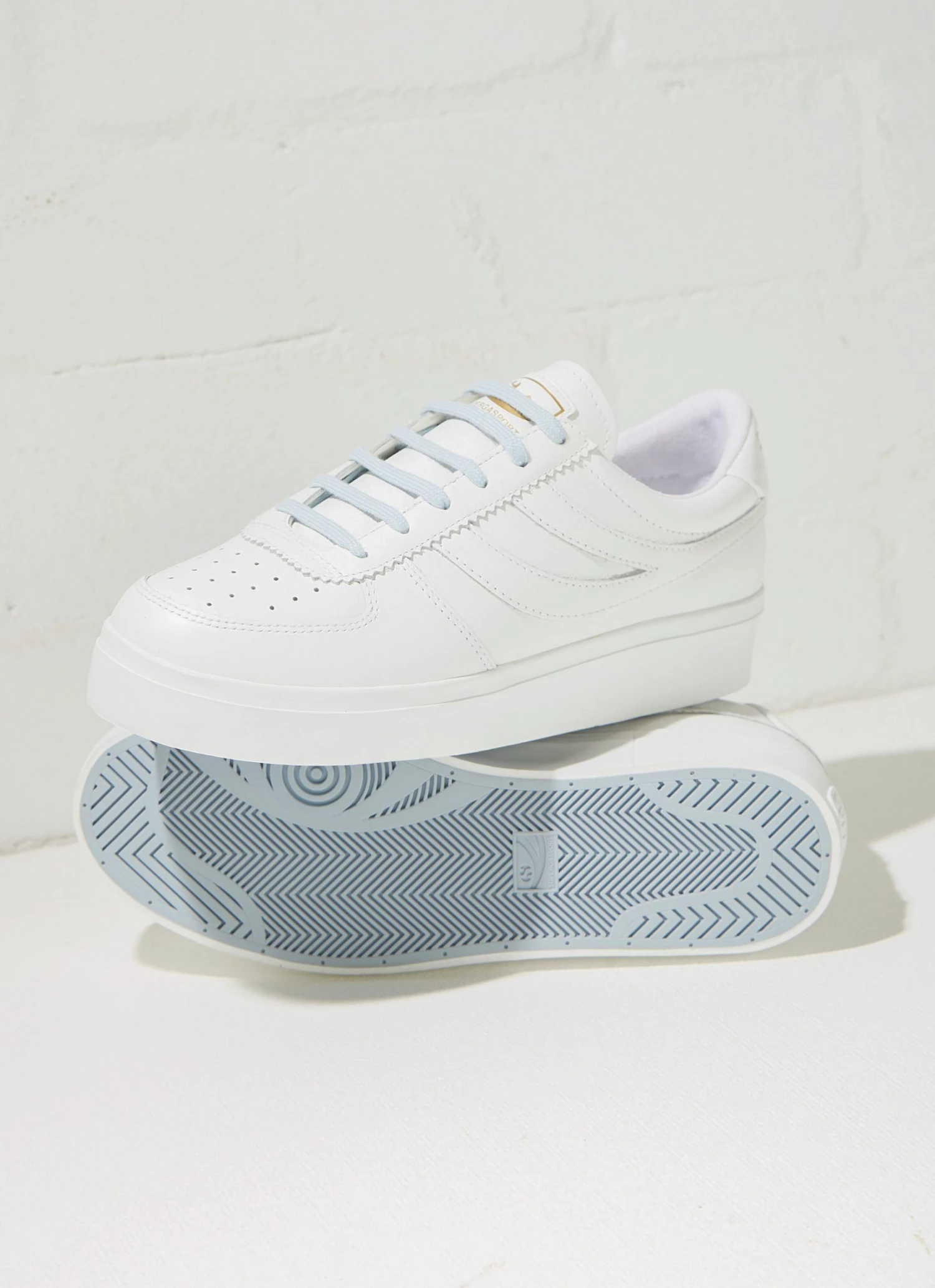 Superga 2850-Seattle 3 Comfleaw - A8T White-Gold-Blue Lt 1 Superga 2850-Seattle 3 Comfleaw - A8T White-Gold-Blue Lt