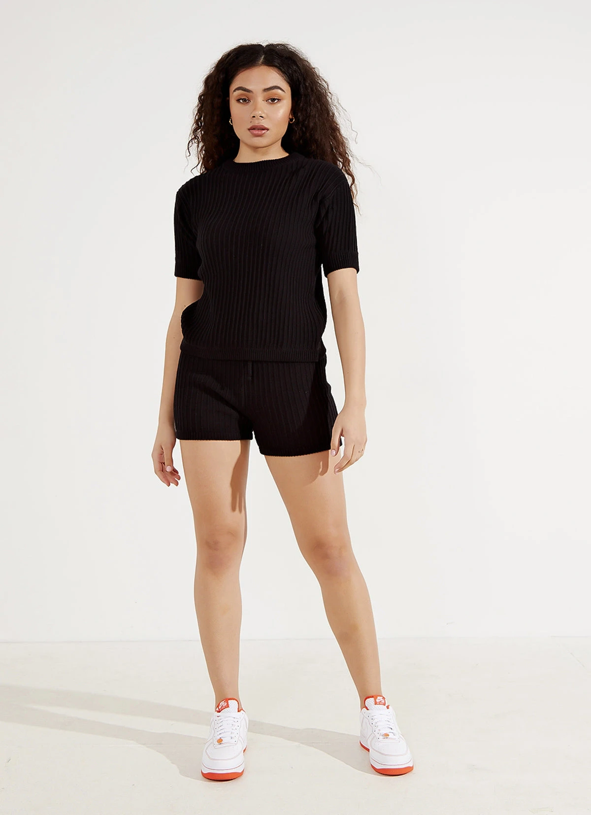 Rue Stiic New & Most Loved Evy Knit Shorts - Black 3 Rue Stiic New & Most Loved Evy Knit Shorts - Black