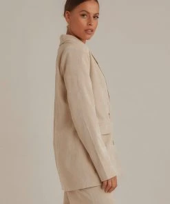 4th & Reckless New & Most Loved Anderson Blazer - Cream Cord 8 4th & Reckless New & Most Loved Anderson Blazer - Cream Cord